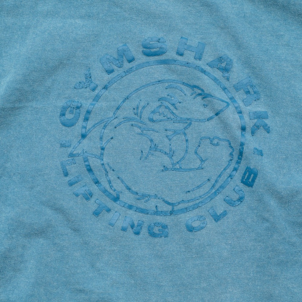 Gymshark Lifting Club Women Crop Top Gym Active Wear T Shirt Shark Legacy Washed - Picture 2 of 6